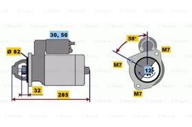 BOSCH 0001218020 - MOTOR DE ARRANQUE