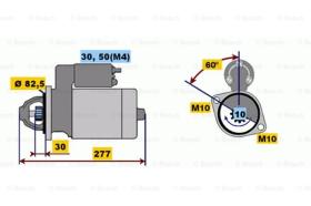 BOSCH 0001218110 - MOTOR DE ARRANQUE