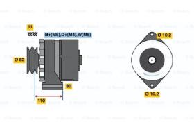 BOSCH 0120469959 - ALTERNADOR