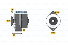 BOSCH 0120488159 - ALTERNADOR