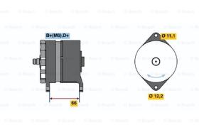 BOSCH 0120489134 - ALTERNADOR