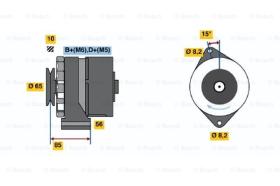 BOSCH 0986030920 - ALTERNADOR