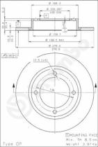 BREMBO 08213410 - DISCO FRENO