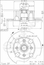 BREMBO 08216310 - DISCO FRENO