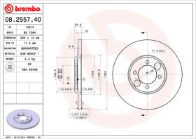 BREMBO 08255740 - DISCO DE FRENO