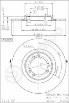 BREMBO 08261310 - DISCO FRENO