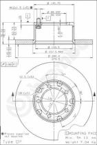 BREMBO 08395920 - DISCO DE FRENO