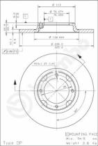 BREMBO 08441410 - DISCO FRENO