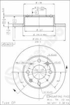 BREMBO 08442320 - DISCO FRENO