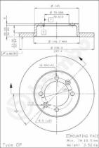 BREMBO 08448010 - DISCO DE FRENO