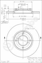 BREMBO 08496720 - DISCO FRENO