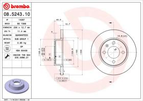 BREMBO 08524310 - DISCO DE FRENO