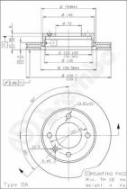 BREMBO 09294210 - DISCO DE FRENO