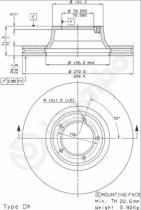 BREMBO 09294310 - DISCO FRENO