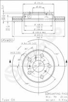 BREMBO 09302210 - DISCO FRENO