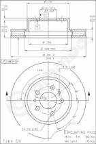 BREMBO 09303610 - DISCO FRENO