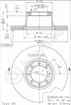 BREMBO 09305910 - DISCO FRENO