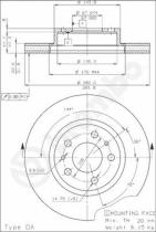 BREMBO 09429720 - DISCO DE FRENO