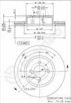 BREMBO 09476810 - DISCO DE FRENO