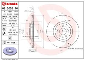 BREMBO 09505820 - DISCO DE FRENO