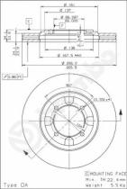 BREMBO 09553710 - DISCO FRENO