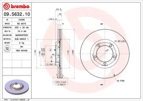 BREMBO 09563210 - DISCO DE FRENO