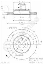 BREMBO 09574620 - DISCO DE FRENO