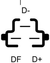 LUCAS LRA00327 - ALTERNADOR