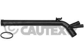 CAUTEX 955098 - TUBO METALICO AGUA CON JUNTA TORICA