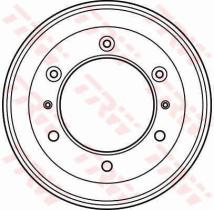 TRW DB4051 - TAMBOR FRENO