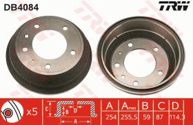 TRW DB4084 - TAMBOR DE FRENO