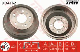 TRW DB4162 - TAMBOR DE FRENO