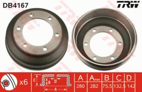 TRW DB4167 - TAMBOR DE FRENO