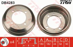 TRW DB4283 - TAMBOR DE FRENO