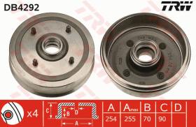 TRW DB4292 - TAMBOR FRENO