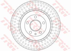 TRW DF6175S - DISCO DE FRENO