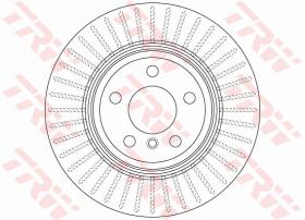 TRW DF6512S - DISCO DE FRENO