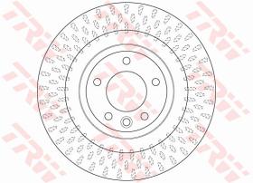 TRW DF6528S - DISCO DE FRENO