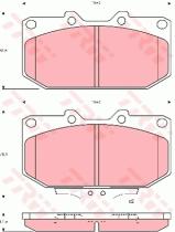 TRW GDB1006 - PASTILLAS DE FRENO