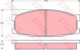 TRW GDB1022 - PASTILLAS DE FRENO