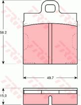 TRW GDB103 - PASTILLAS DE FRENO