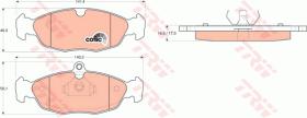 TRW GDB1040 - PASTILLAS DE FRENO