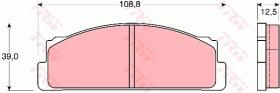 TRW GDB105 - PASTILLAS DE FRENO