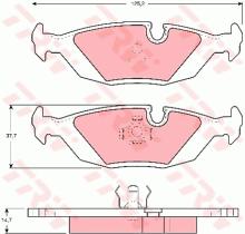 TRW GDB1068 - PASTILLAS DE FRENO