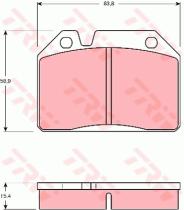 TRW GDB119 - PASTILLAS DE FRENO