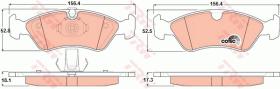 TRW GDB1300 - PASTILLAS DE FRENO