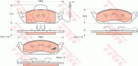 TRW GDB1378 - PASTILLAS DE FRENO