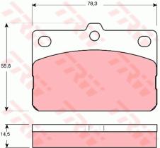 TRW GDB138 - PASTILLAS DE FRENO