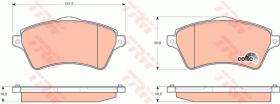 TRW GDB1473 - PASTILLAS DE FRENO