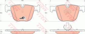 TRW GDB1502 - PASTILLAS DE FRENO